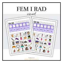 Fem i rad rimord