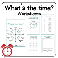 The time: Worksheets