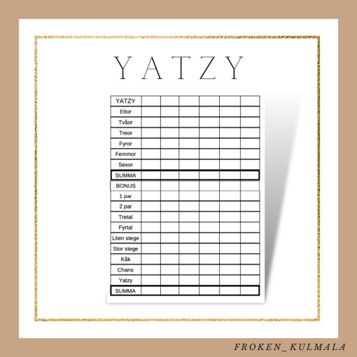 Yatzy