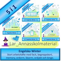 Engelska Winter 5 i 1