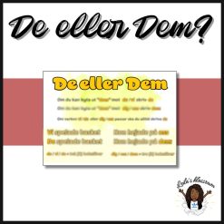 De eller Dem?