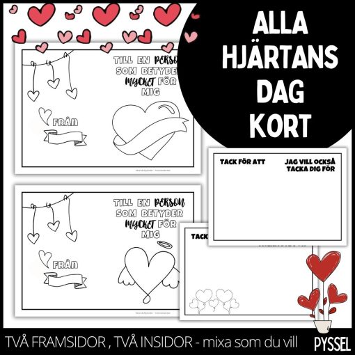 Alla hjärtans dag kort - 2