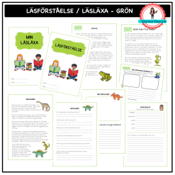 Läsförståelse / Läsläxa - GRÖN åk 3