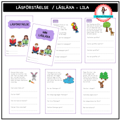 Läsförståelse / Läsläxa - LILA åk 1