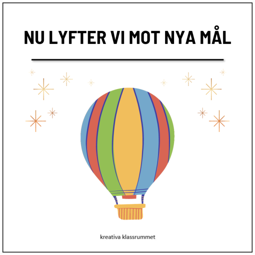 Nu lyfter vi mot nya mål