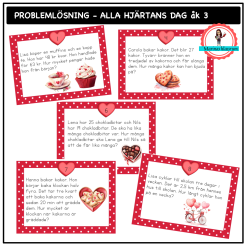 Problemlösning - Alla hjärtans dag åk 3
