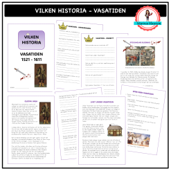 Vilken historia - Vasatiden
