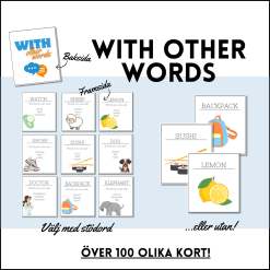 With other words