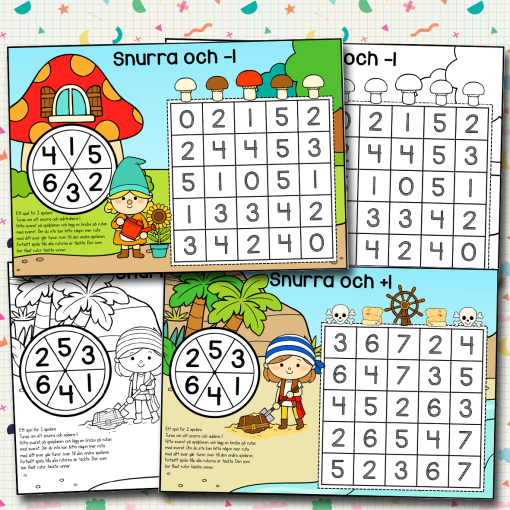 Spel - Addition och subtraktion