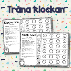 Träna klockan - klockrace