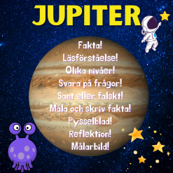 Jupiter - Olika nivåer