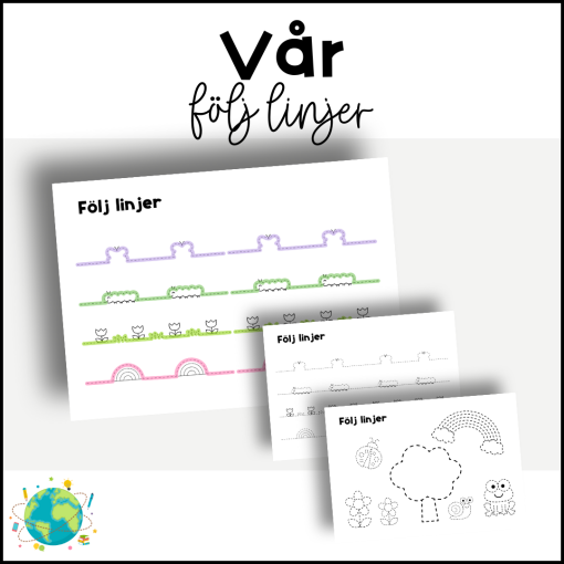 Vår - Följ linjer