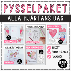 Alla hjärtans dags-pyssel: paket