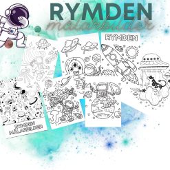 Målarbild- Rymden