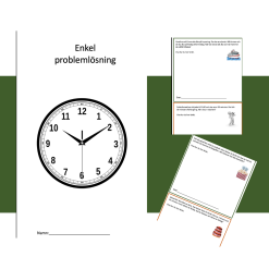 Problemlösning - tid och klockan
