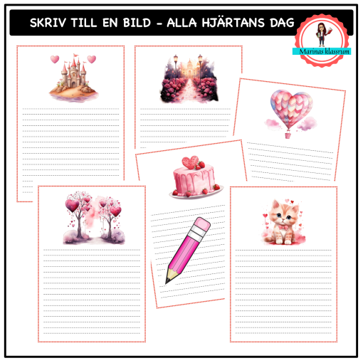 Skriv till en bild - Alla hjärtans dag