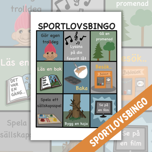 Sportlovsbingo