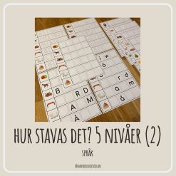 Hur stavas det? 5 nivåer (2)