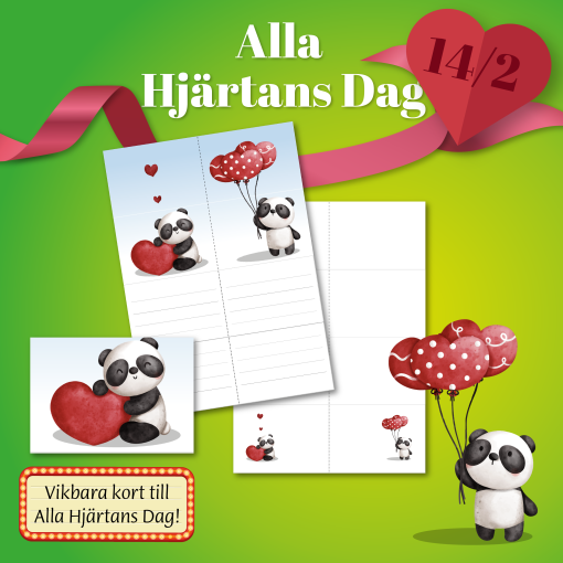 Kort till Alla Hjärtans Dag!