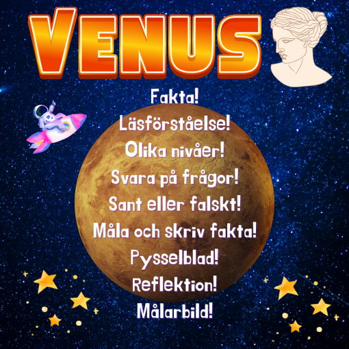 Venus - Olika nivåer
