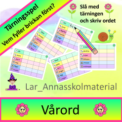 Vårord tärninsspel
