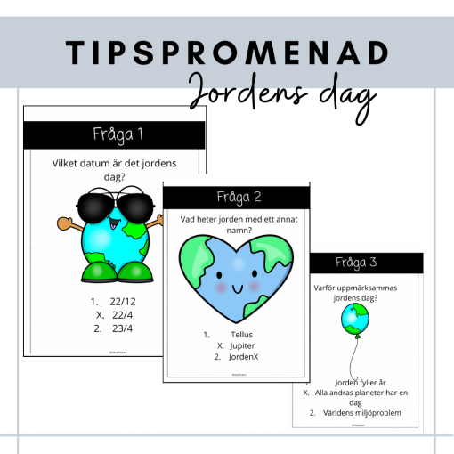 Tipspromenad - jordens dag