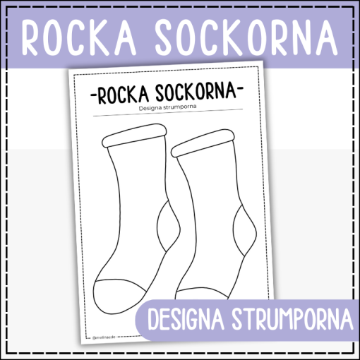 Rocka sockorna- designa strumporna