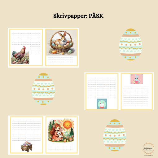 Skrivpapper: PÅSK