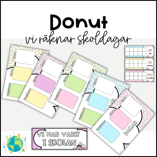 Donut - Vi räknar skoldagar