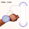 Stödmall klockan - armband (två olika mallar)