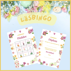 Läsbingo & diplom - påsk