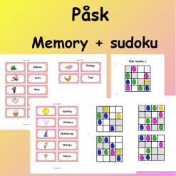 Påsk Memory + Sudoku