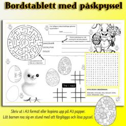 Påskpyssel till bänken