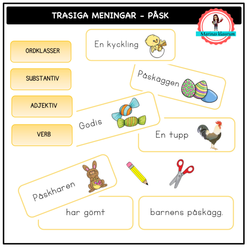 Trasiga meningar - påsk