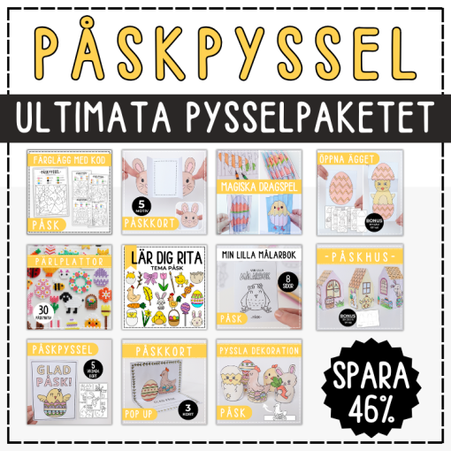 Påskpyssel- ultimata pysselpaketet