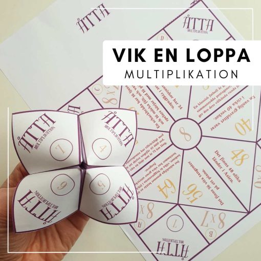 Vik en loppa - mutiplikation