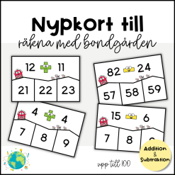Räkna med bondgården - Nypkort