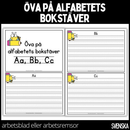 Välskrivning – alfabetet, a-ö