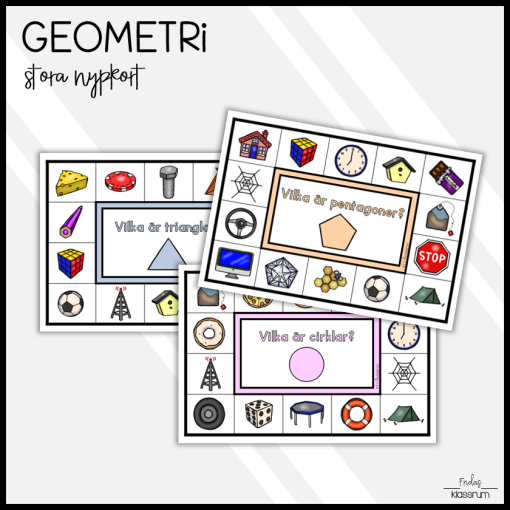 Geometri - Stora nypkort