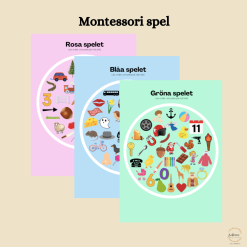 3 st Montessori spel