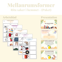 Lär dig rita med mellanrumsformer (Paket)