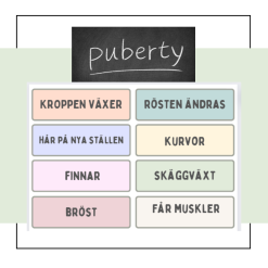 Puberteten