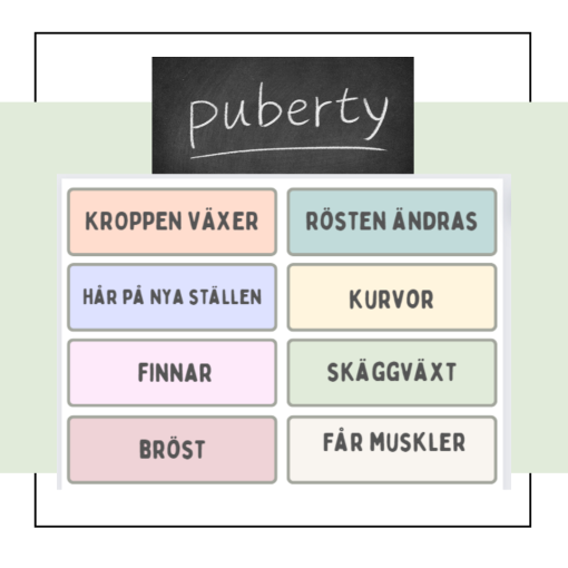 Puberteten