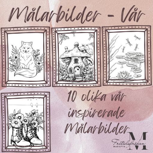 Målarbilder - Vår