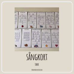 TAKK sångkort