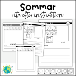 Sommar - Rita efter instruktion
