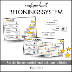 Belöningssystem Stjärnjakten: Positivt beteendestöd
