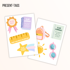Present-tags (10 olika varianter)