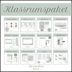 Klassrumspaket - grön