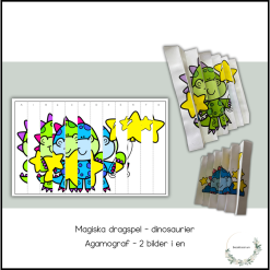Magiska dragspel - dinosaurier